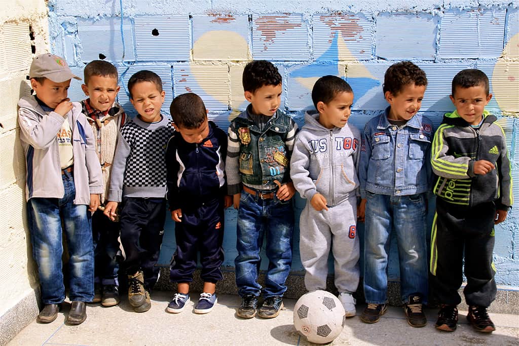 Lads eager to play football